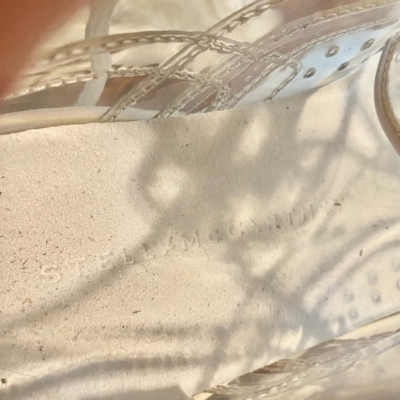 Stella McCartney eclypse clear pvc sneakers size 7 - Picture 6 of 8